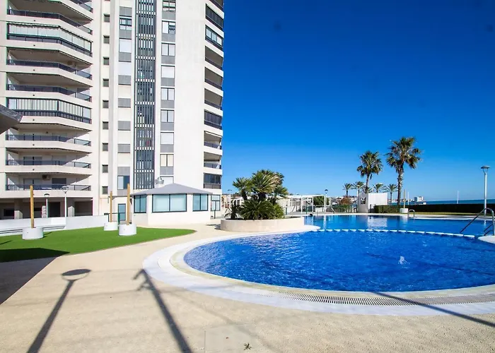 Espacio 2 Primera Linea De Playa דירה