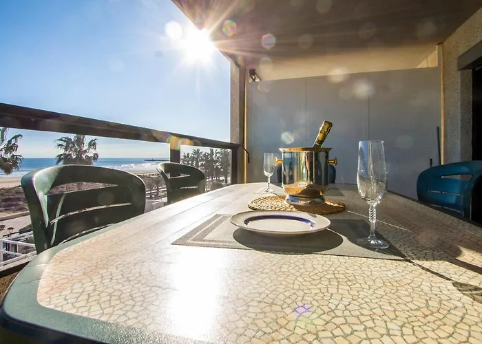 Espacio 2 Primera Linea De Playa דירה *