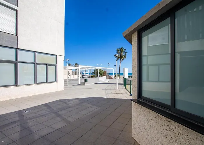 Espacio 2 Primera Linea De Playa דירה קויירה