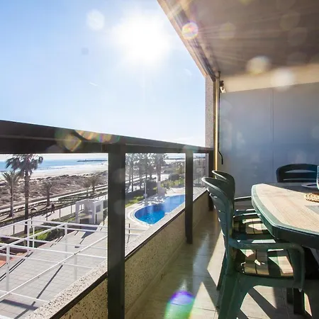 Lägenhet Espacio 2 Primera Linea De Playa