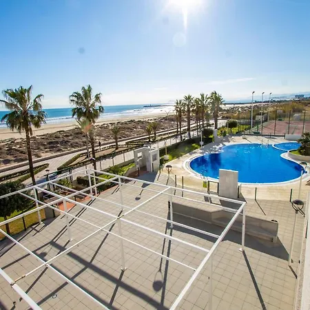 شقة Espacio 2 Primera Linea De Playa *