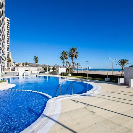 Espacio 2 Primera Linea De Playa Lägenhet *