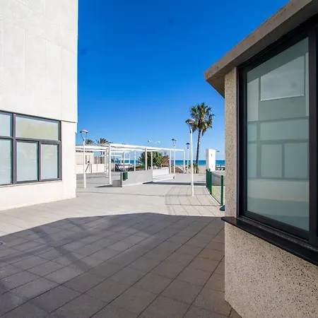 Espacio 2 Primera Linea De Playa Lägenhet Cullera